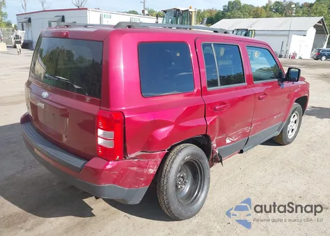 2016 Jeep Patriot Sport from USA, damaged, VIN 1C4NJRBBXGD668543